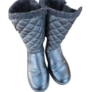 Girls Size 6M Totes Black Winter Boots